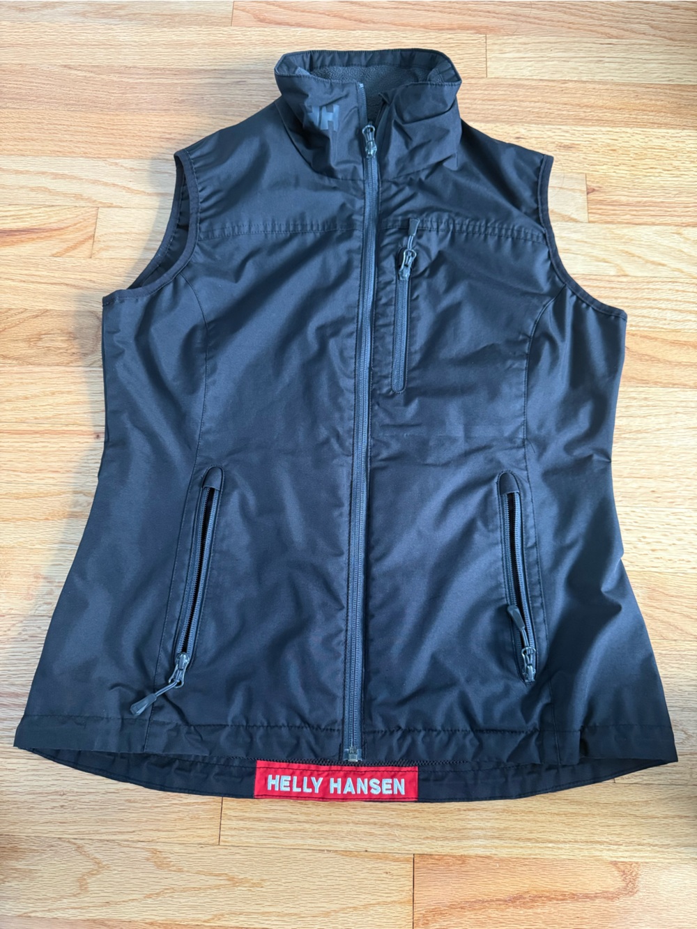 Helly Hansen Black Women's Softshell Vest with Zip Pockets